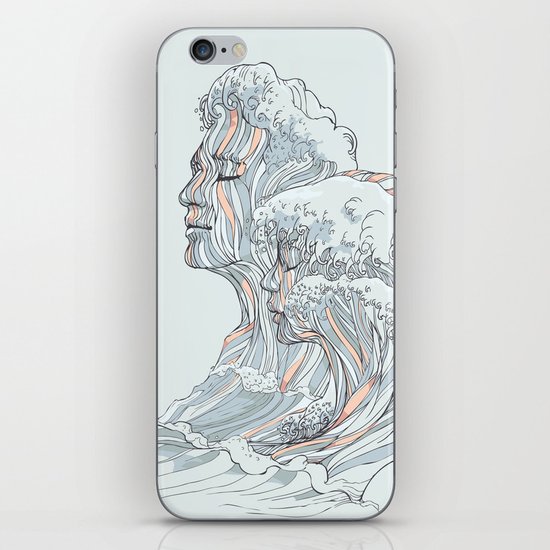 BREATHE DEEPLY iPhone & iPod Skin