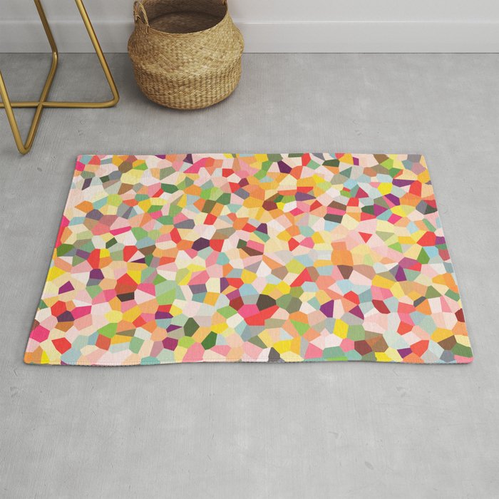 Colorful Shapes 2 Rug