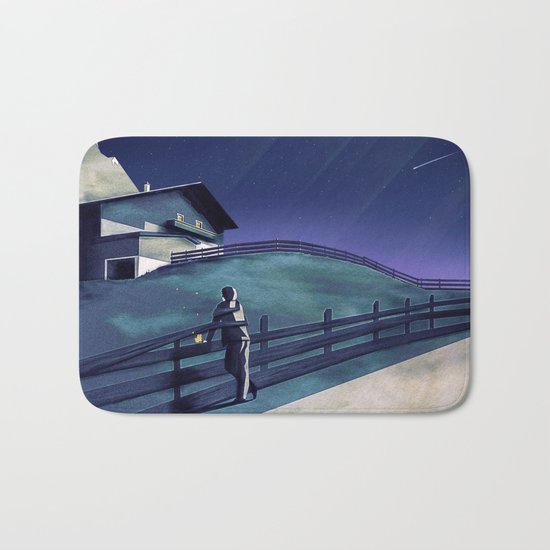 Waiting for you Bath Mat