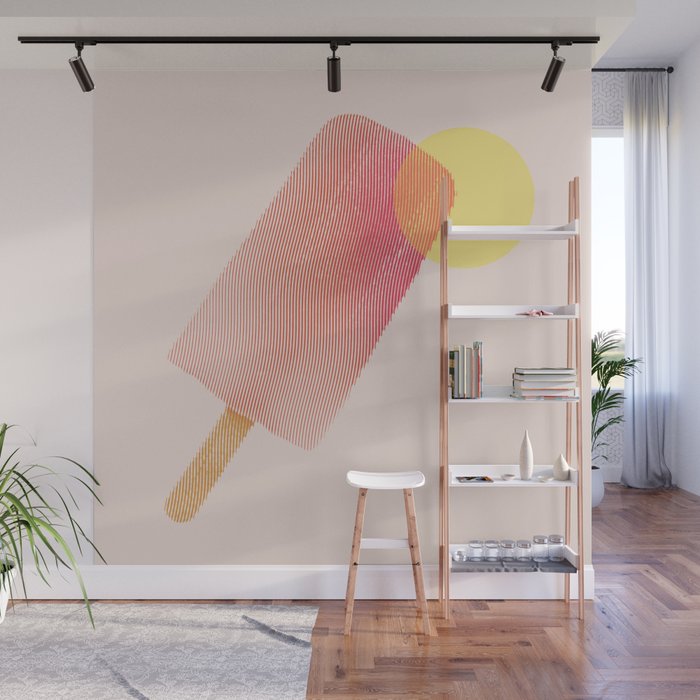 sunrise popsicle Wall Mural