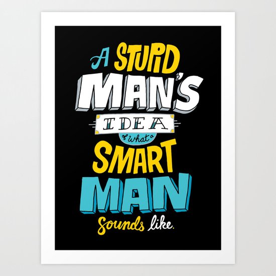Newt Gingrich is... Art Print
