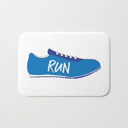 Running Shoes Bath Mat