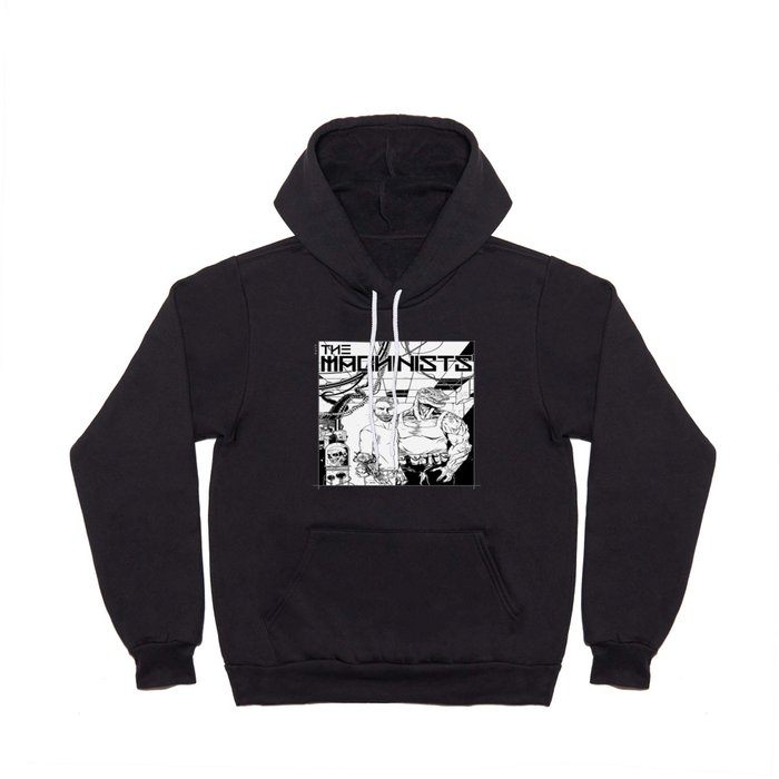 The Machinists - Black & white variant Hoody