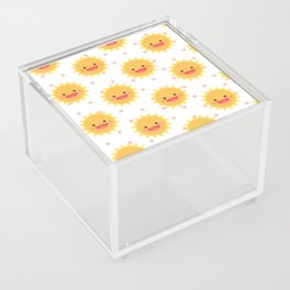 Cute Sun Pattern Acrylic Box