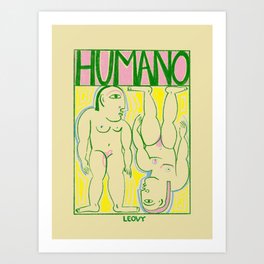 Humano Art Print