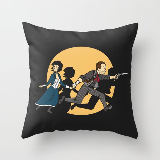 TinTinfinite Throw Pillow
