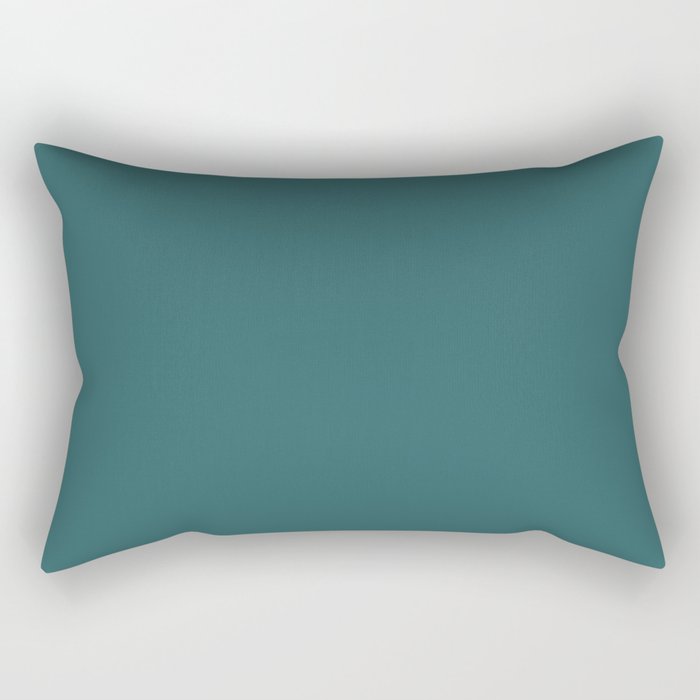 Teal rectangle pillow cheap
