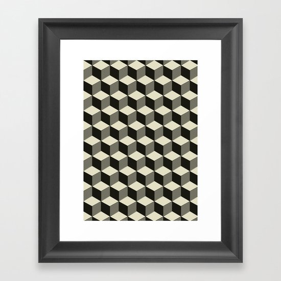 Metatron Cubes 02 Framed Art Print