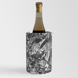 Silver Foil Modern Collection Wine Chiller