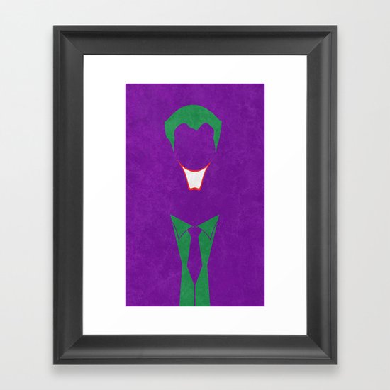 Joker Framed Art Print