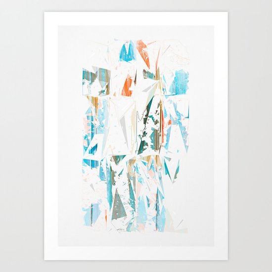 Splinters Art Print