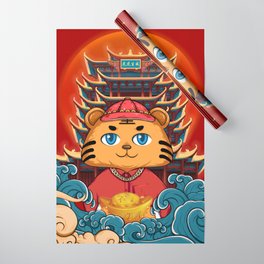 2022 China Spring festival tiger year III Wrapping Paper