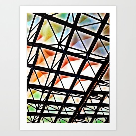Rainbow Ricardo Too - Vivido Series Art Print