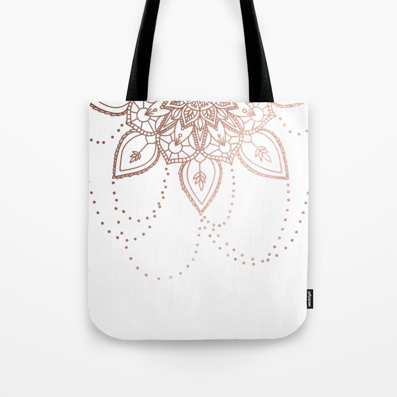 rose gold chain bag