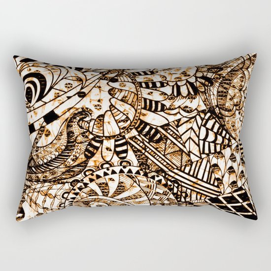 Zentangle Mix 1216 Rectangular Pillow