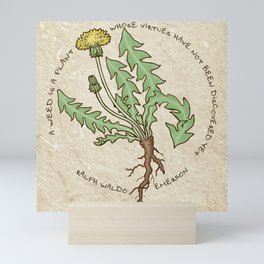 Dandelion Mini Art Print