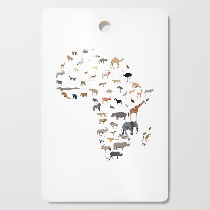 Wild Africa Cutting Board