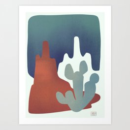 Desert no. 8 Art Print