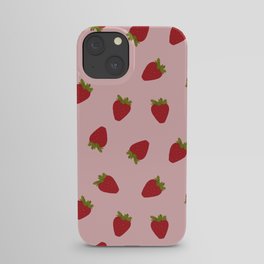 Cute Strawberries iPhone Case