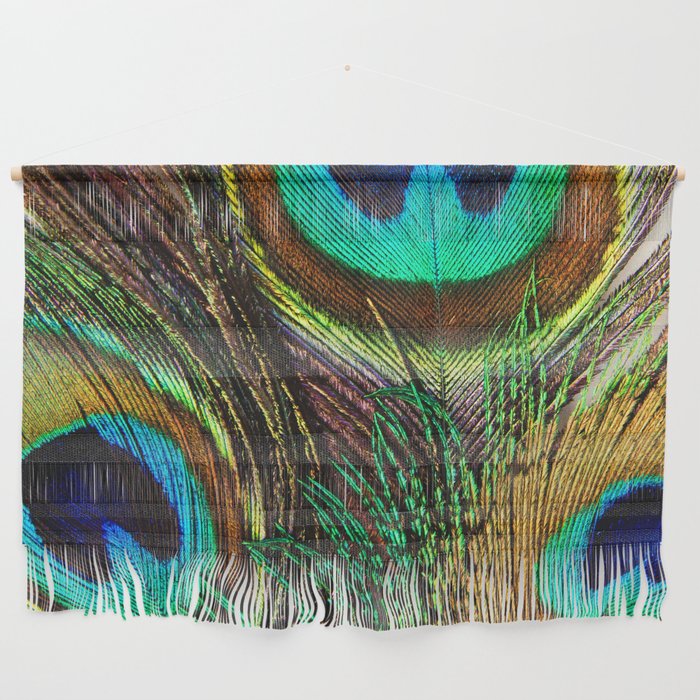 Peacock feathers Wall Hanging