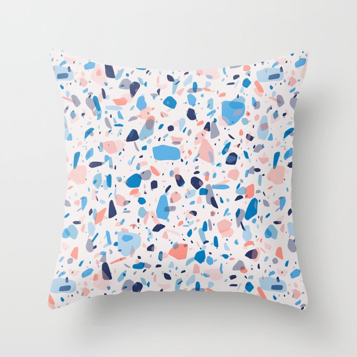 Terrazzo 2 Throw Pillow