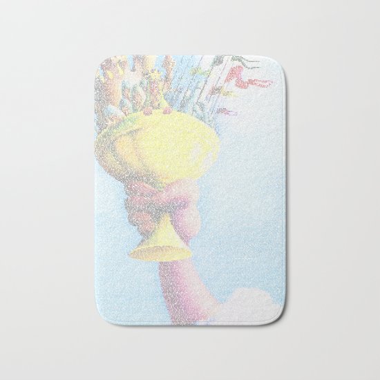 Monty Python & The Holy Grail. The Script Print! Bath Mat
