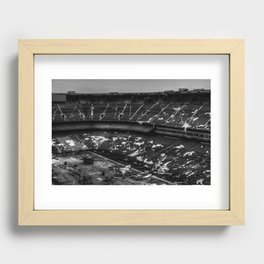 Pontiac Silverdome High View Recessed Framed Print