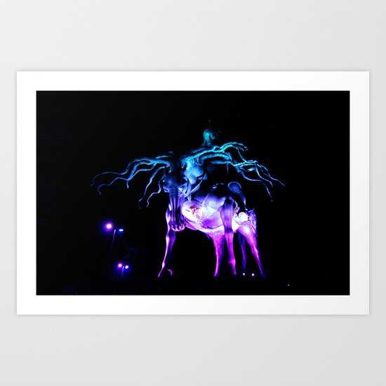 Genghis Khan (london) Art Print