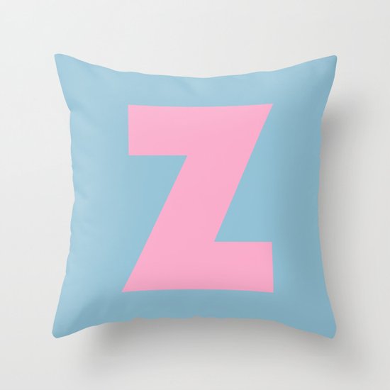 Z is for... Throw Pillow