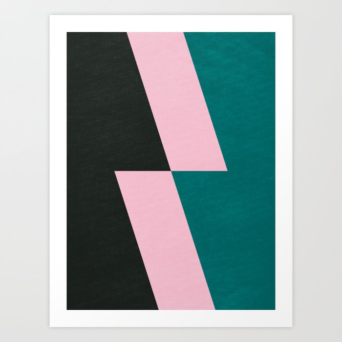 Wimbledon: Bauhaus Abstraction 03 Art Print