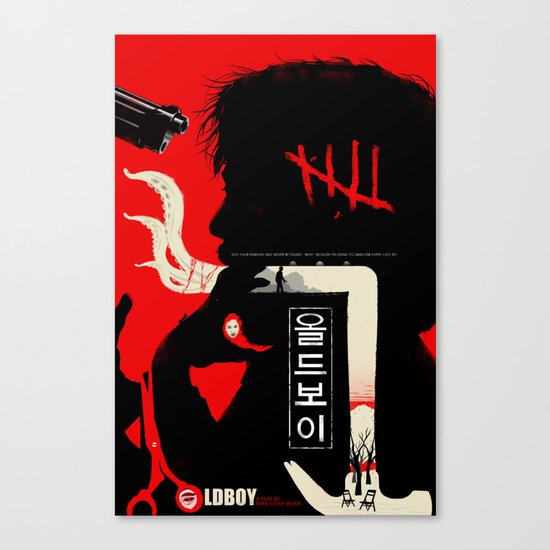 Oldboy Canvas Print
