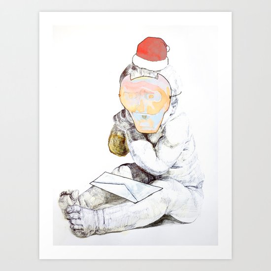 Aprés Noël Art Print