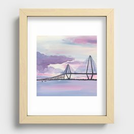 Arthur Ravenel Jr. Bridge Recessed Framed Print