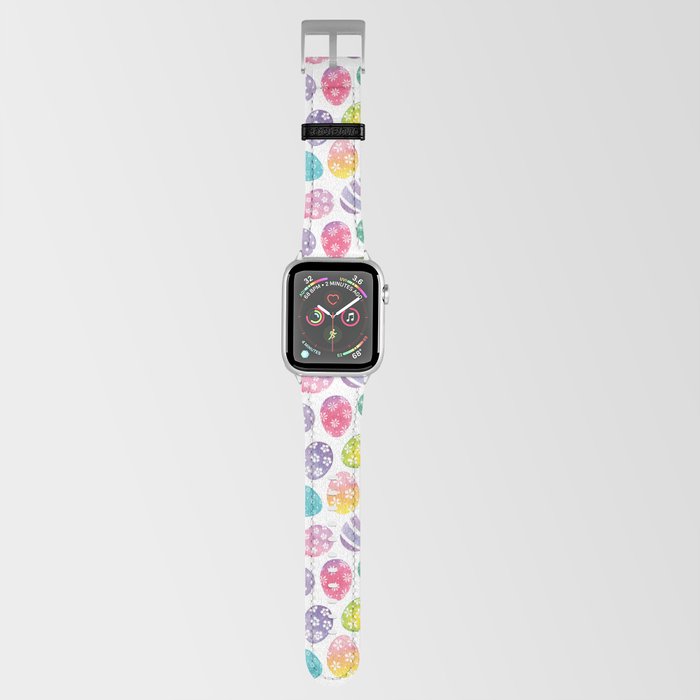 Watercolour Easter egg Pattern Apple Watch Band