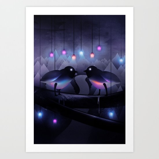 Disco Love Art Print