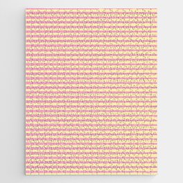 Pink And Yellow Cube Pattern Jigsaw Puzzle