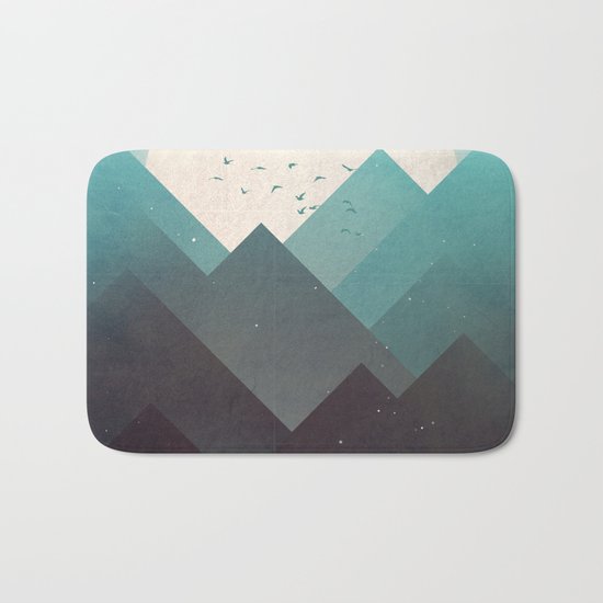 Ice Lands Bath Mat