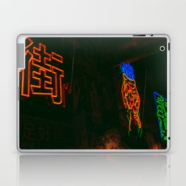 Grunge Neon Laptop & iPad Skin