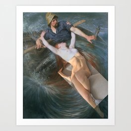 The Siren Art Print