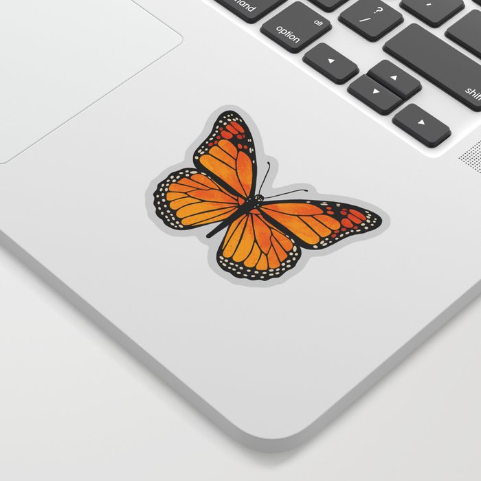 Monarch Butterfly Sticker