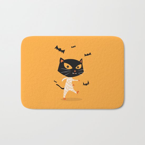 Mummy Cat Bath Mat