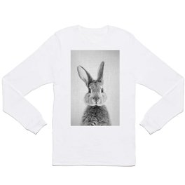 Rabbit - Black & White Long Sleeve T-shirt