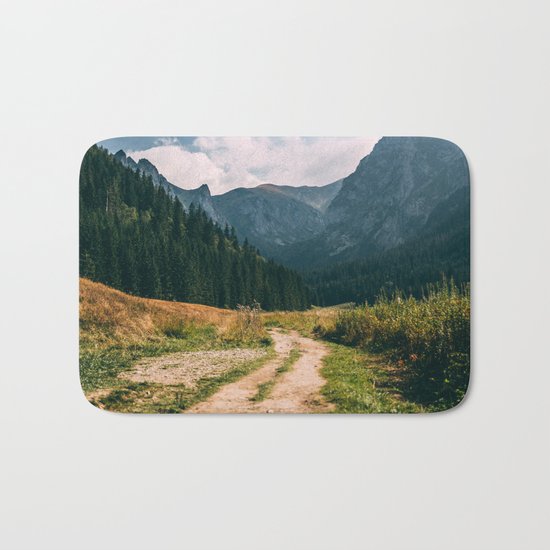 Sunny Mountain Valley Bath Mat