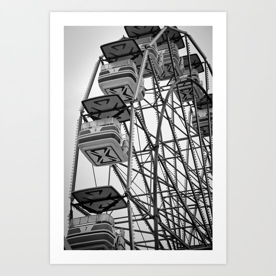 Ferris Wheel Art Print