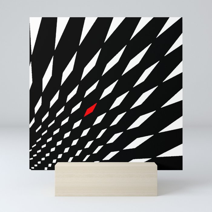 New Optical Pattern 80 Mini Art Print