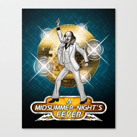 A Midsummer Night's Fever Canvas Print