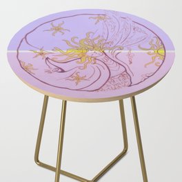 Vesta in Aries Side Table