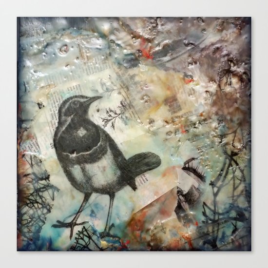 Magpie Canvas Print