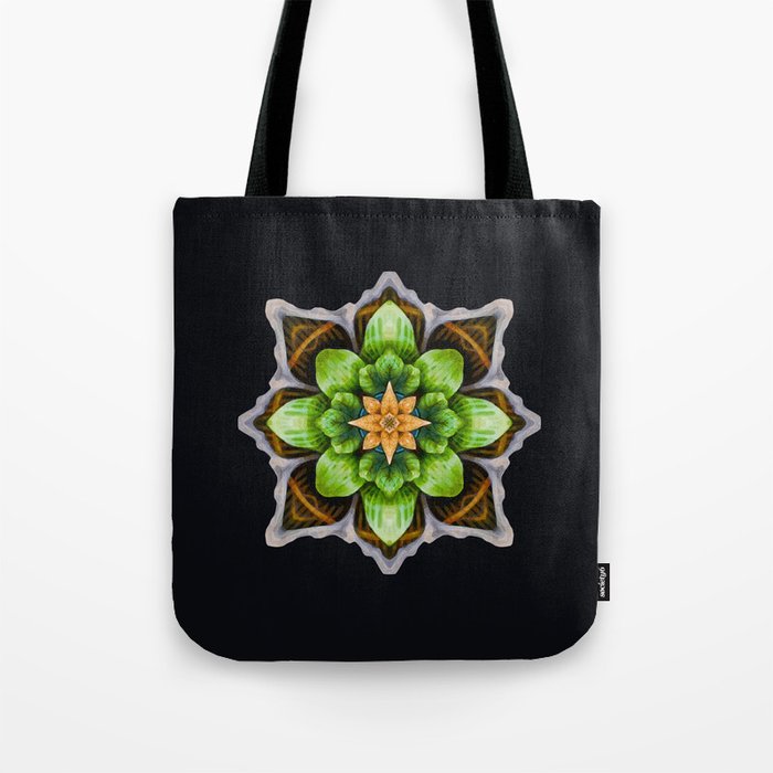 Flower mandala Tote Bag