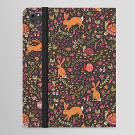 Tortoise and the Hare in Red iPad Folio Case